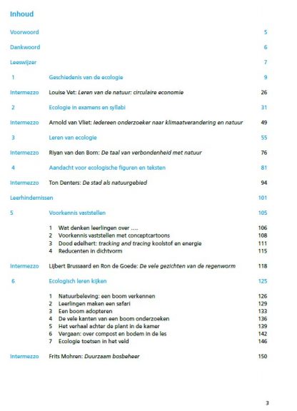 Ecologie: leren & onderwijzen - Afbeelding 3