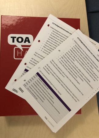 Ge-update paragraaf 6.6 TOA-Handboek (2 exemplaren)