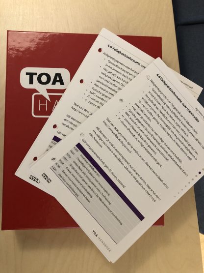 Ge-update paragraaf 6.6 TOA-Handboek (2 exemplaren)